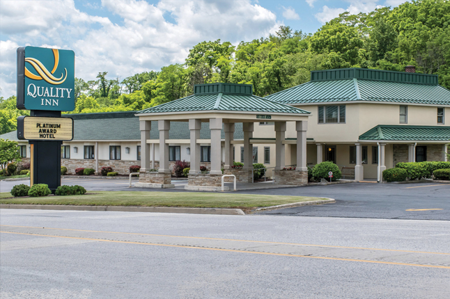 Teh Quality Inn in Bedford, PA