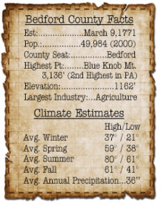 Bedford facts