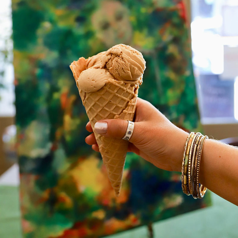 Hand Dipped Cones in Bedford County