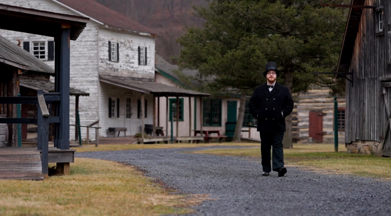 Abe Lincoln at Old Bedford Village