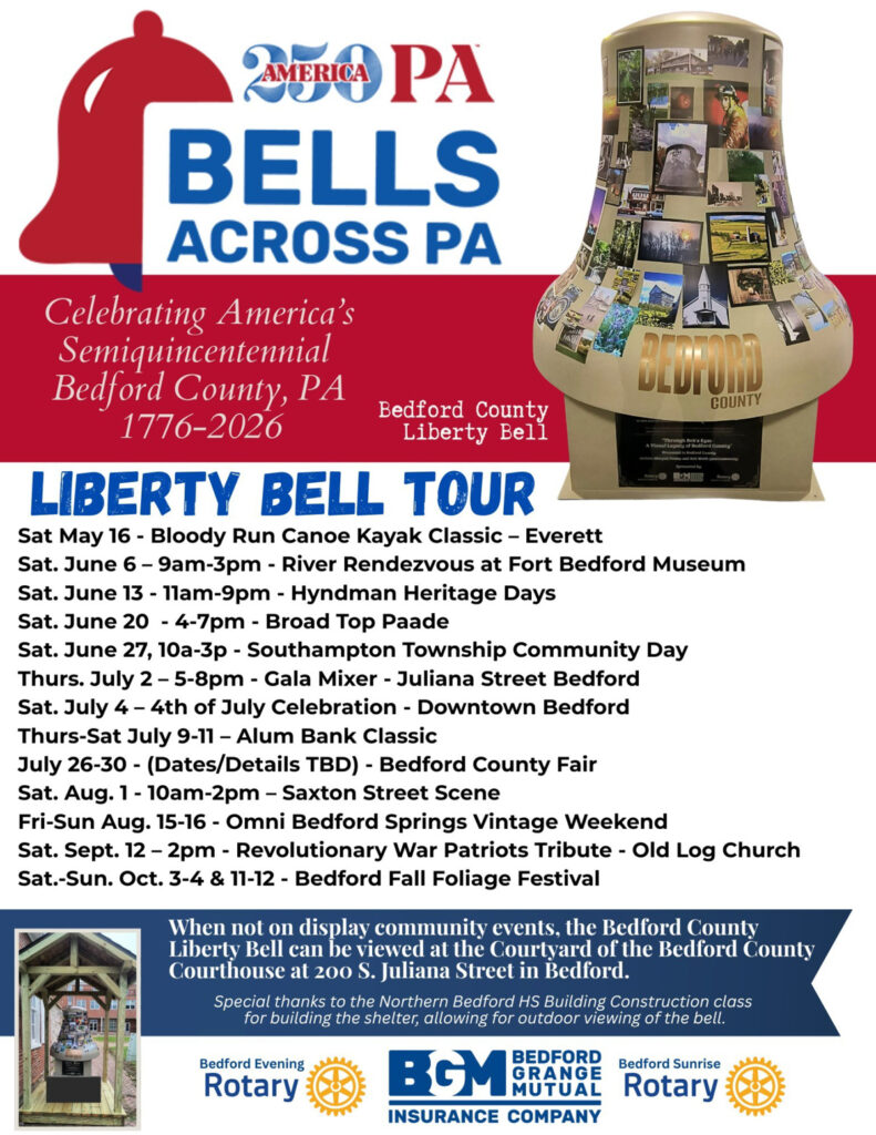 Bedford Liberty Bell Tour Flyer